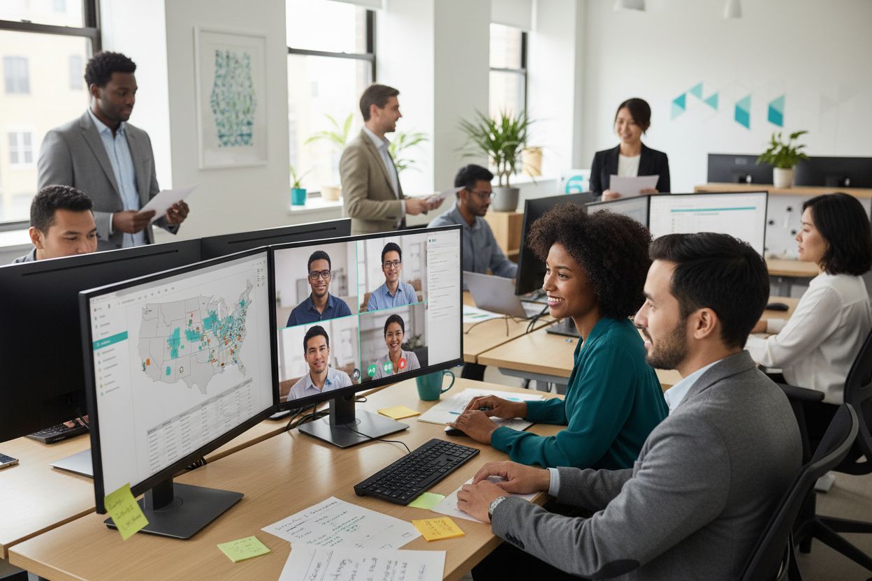 remote staffing US